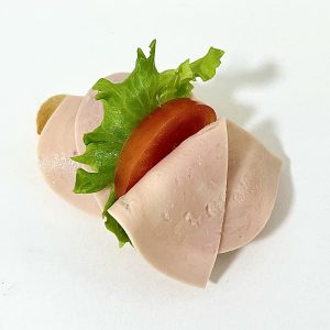 Pulykamell sonkás mini szendvics