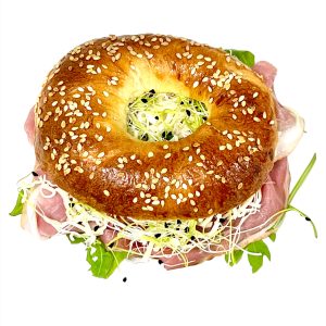 Brandenburgi sonkás bagel