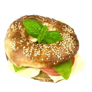 Mozzarellás bagel